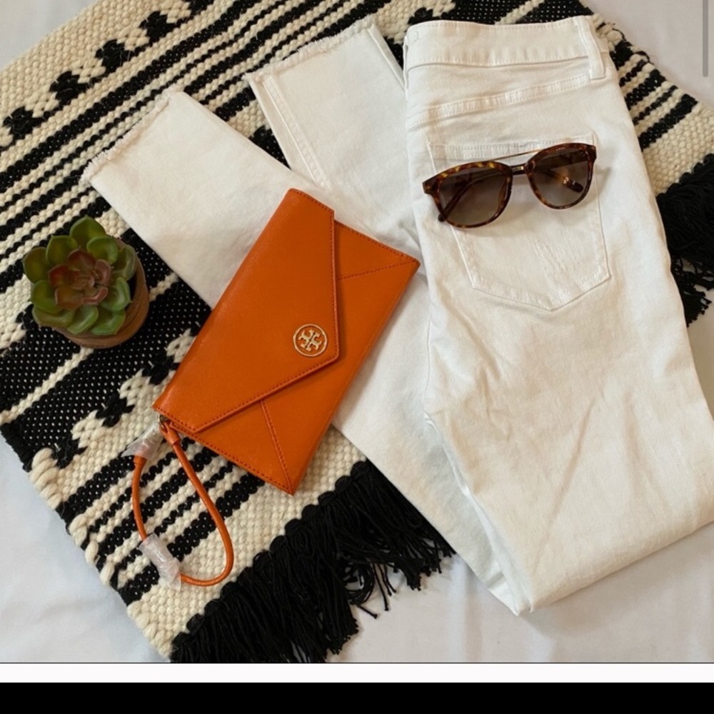 Tory Burch Mandarin Wristlet/Clutch